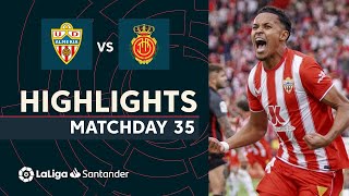 Highlights UD Almería vs RCD Mallorca (3-0)