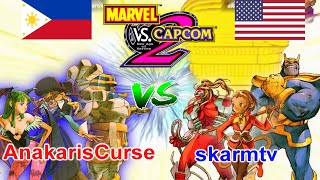 Marvel vs Capcom 2: New Age of Heroes - AnakarisCurse vs skarmtv