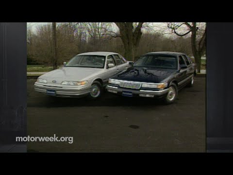 MotorWeek | Retro Review: 1992 Crown Victoria & Grand Marquis