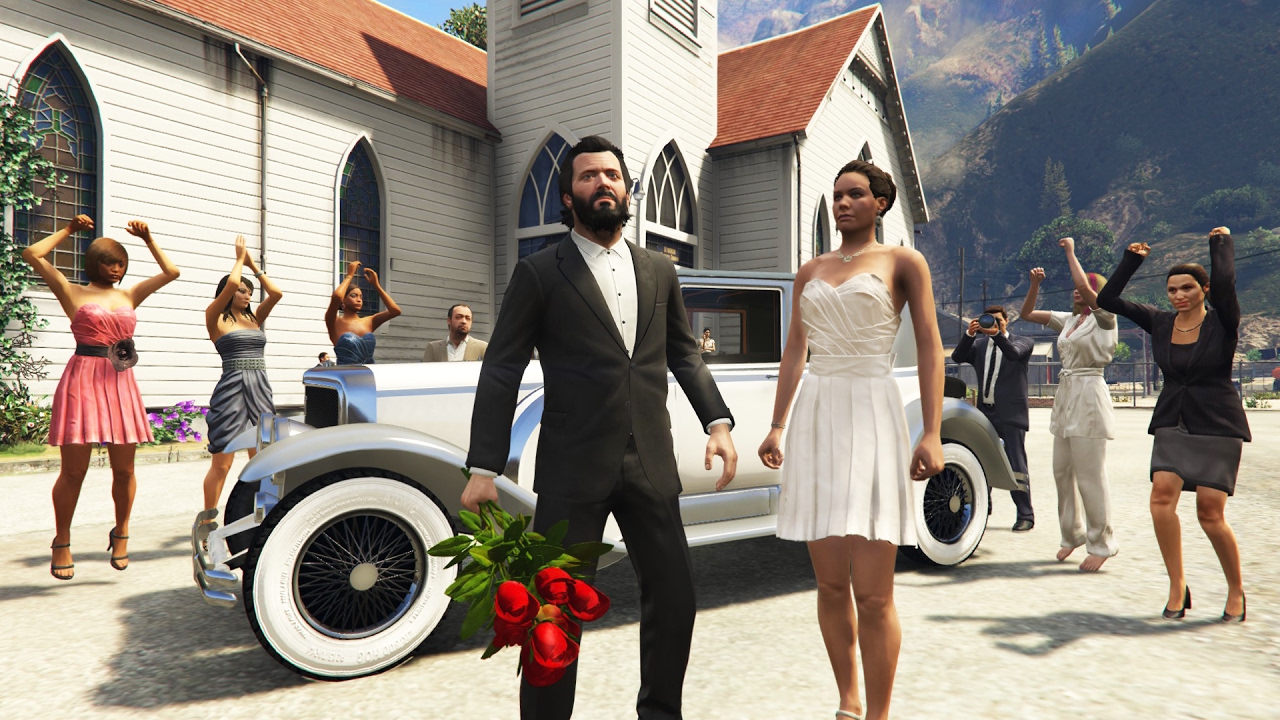 GTA 5 Real Life Mod #46 - GETTING MARRIED!! (GTA 5 Mods)