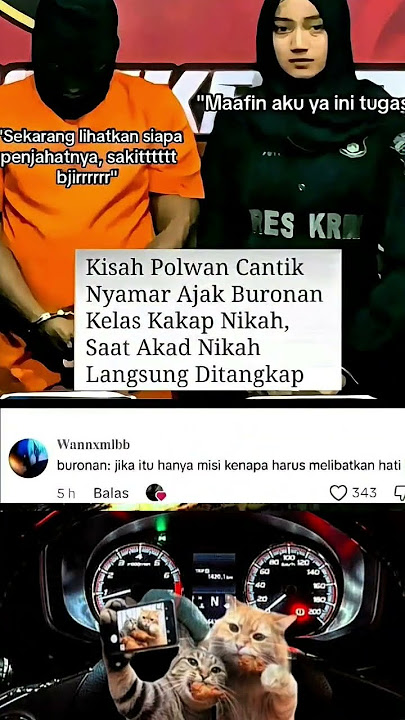 Kisah Polwan cantik ajak buronan kelas kakap menikah saat ijab qabul langsung ditangkap