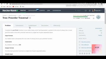 Preorder Traversal - Hackerrank Solution in Java