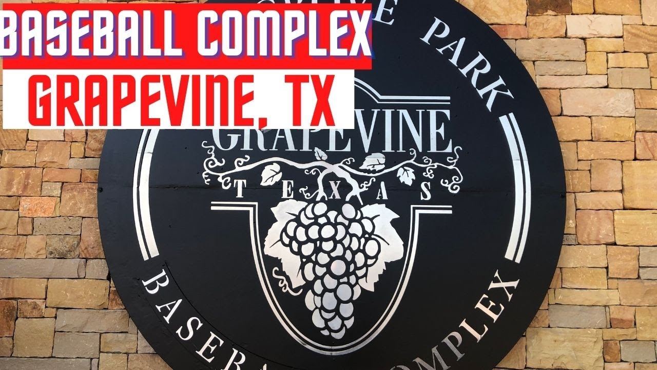 Oak Grove park in Grapevine TX The baseball Complex YouTube