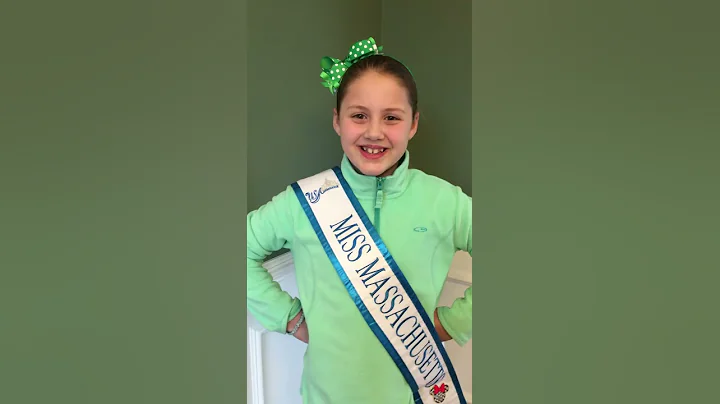 USA Ambassador  Miss Massachusetts Jr Pre Teen Reb...