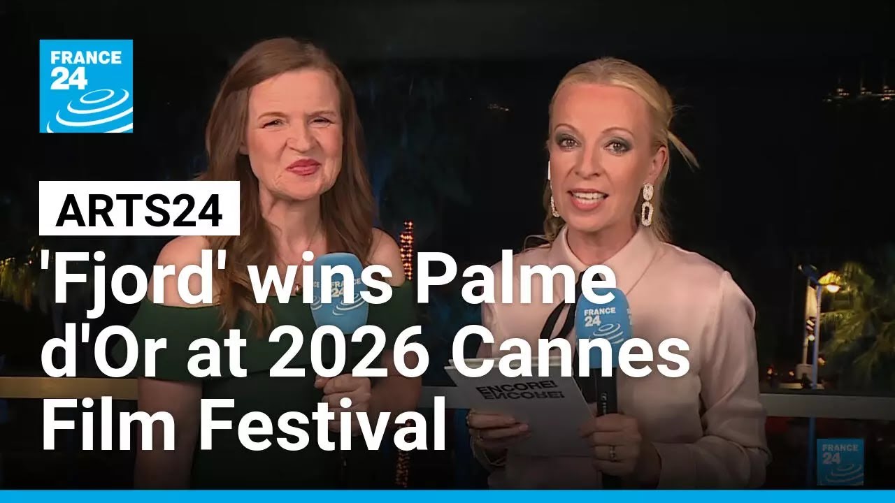 'Fjord' starring Sebastian Stan wins the Palme d’Or at 2026 Cannes Film Festival • FRANCE 24