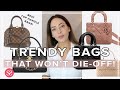 BUYING A TREND BAG? WATCH THIS FIRST. | Popular TOP HANDLE Bags that WON'T DATE: Dior, LV, Chanel AD