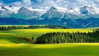 Tien Shan Mountains Central Asia, Heaven of Hybrid Agricultural Drone Y25