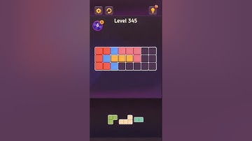 Block King Shapes Level 341 to Level 350