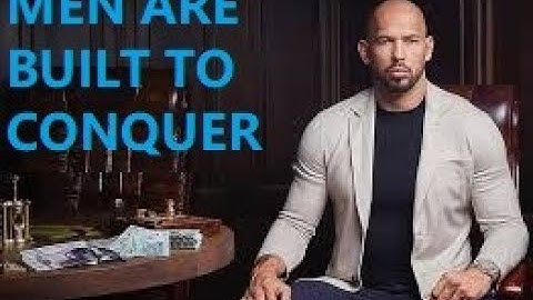 MEN ARE BUILT TO CONQUER : A VISUAL JOURNEY | ANDREW TATE MOTIVATION....
