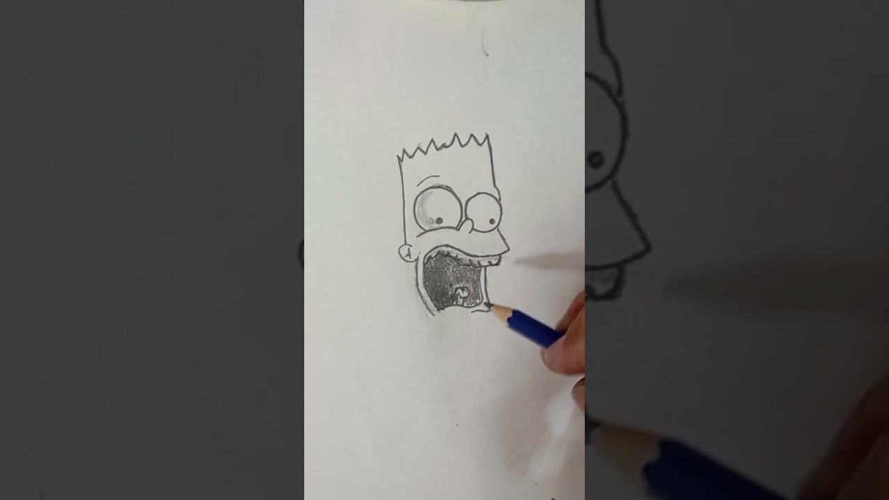 Como desenhar o Bart Simpson passo a passo 
