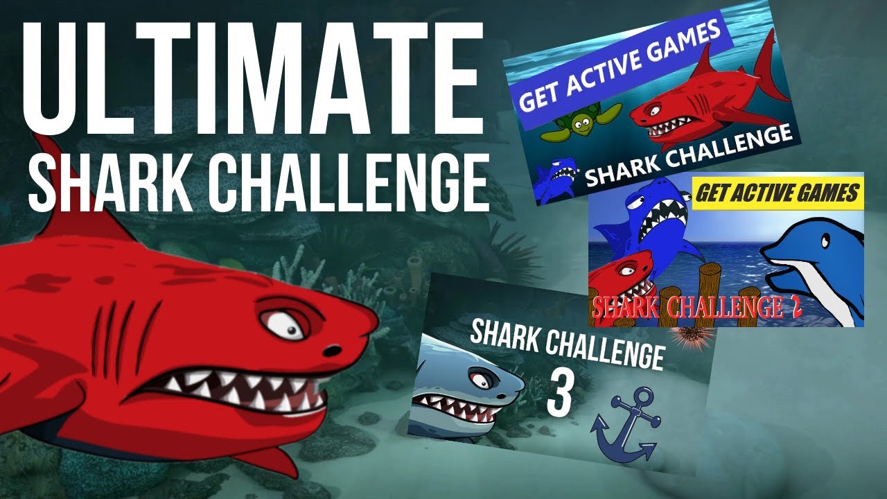 Virtual P.E. Game Video - Shark Challenge 3 - RSD Online by Cassie