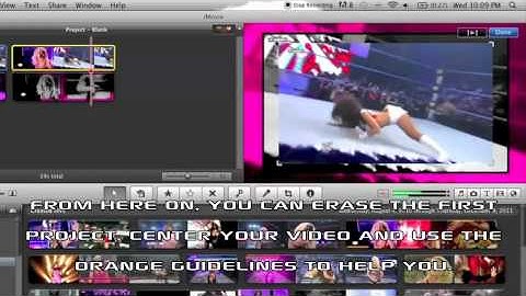 Tutorial: How to make borders on iMovie (For MV Makers)