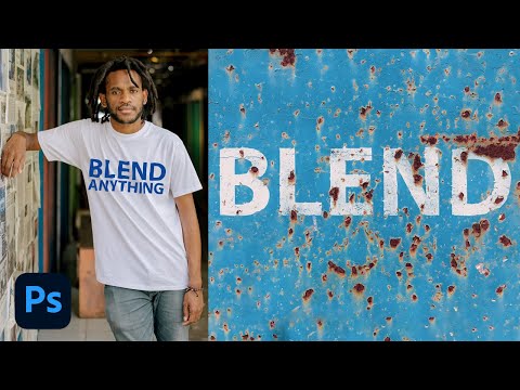 Blend Text or Object on Any Surface in Photoshop - Realistic Blend