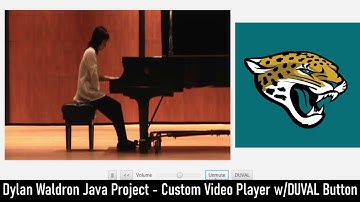 Custom Video Player (Java)
