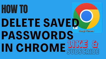How To Delete Saved Passwords In Chrome #chrome #chromeupdate
