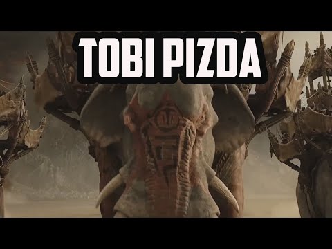 Орды мумакилов атакуют лихолесье. Властелин колец BFME 2 ROTWK Ennorath mod