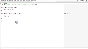 Functions And Closures