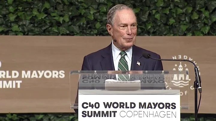 Mike Bloomberg at 2019 C40 World Mayors Summit