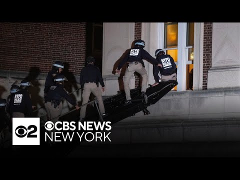 Police arrest protesters at Columbia University, City College of New York