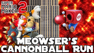 Super Mario Maker 2: ⚫ Meowser