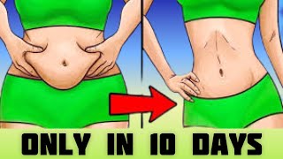 Flatten hanging belly in 10 days & tone lower abs