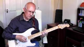 Video thumbnail of "Massachusetts - Bee Gees - Guitar Instrumental by Dave Monk"