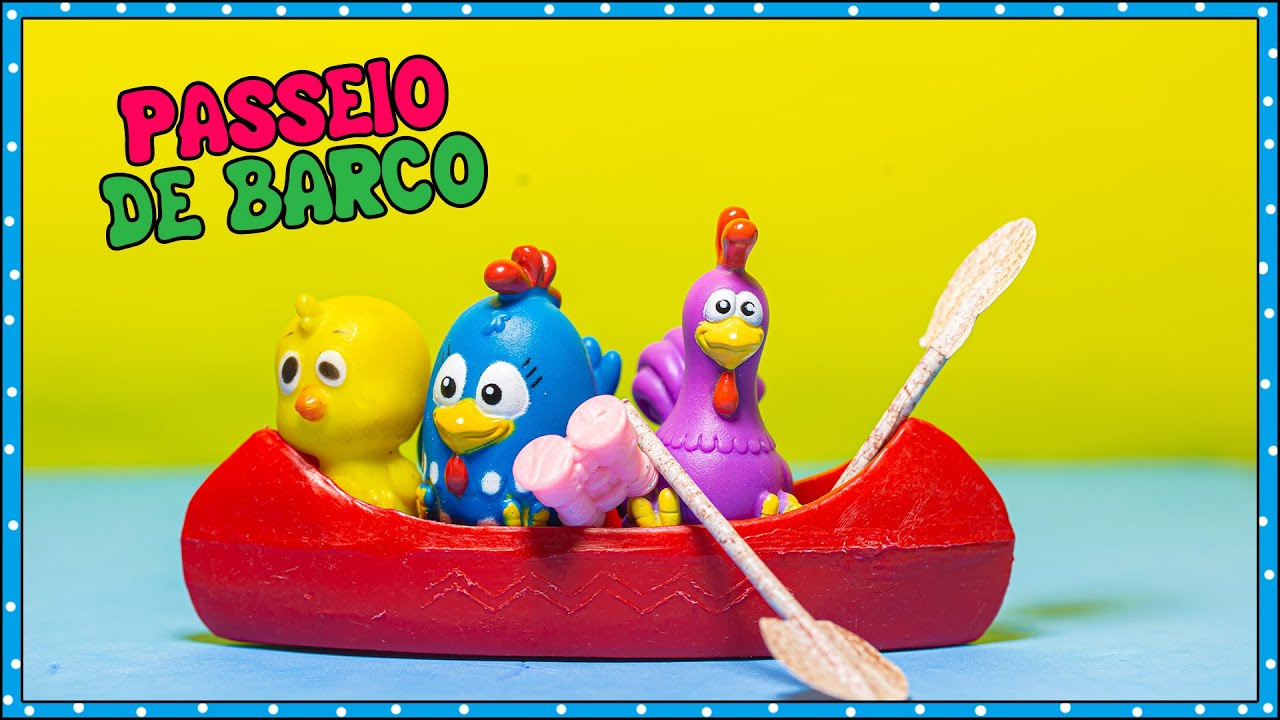 Galinha Pintadinha l Historinha l Passeio de Barco
