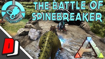 ARK Poopcano Evolved - THE BATTLE OF SPINEBREAKER!!  - Pooping Evolved Gameplay - E21