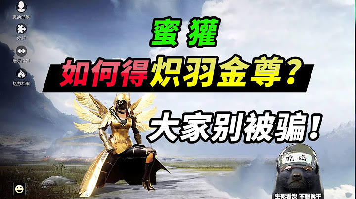 和平精英：如何得到熾羽金尊？揭露一點“某些主播”的手段！【突擊手蜜獾】 - 天天要聞