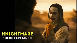 #Snydercut Justice League Knightmare scene | Explained in Hindi | Snydercut Ending explained |