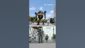 I recreated this shot from Transformers #transformers