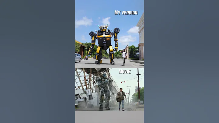 I recreated this shot from Transformers #transformers