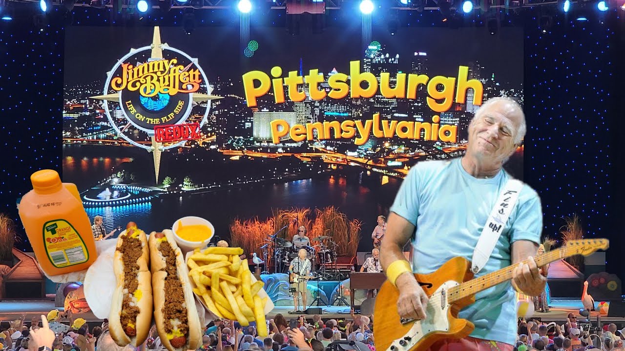 Jimmy Buffett Concert Trip And Bert's Hot Dog Shop Pittsburgh Pa