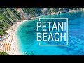 Petani Beach on Kefalonia island or Cephalonia in Greece.