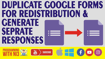 How to duplicate or copy an existing google form for different meeting or class in simple steps.