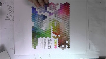 Hex chart for Copic Markers