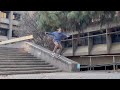 Kickflip front tail fakie 12 stair