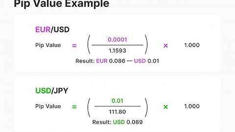 9 Pip value and profit made calculation