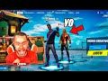 Me UNO a YOUTUBERS FAMOSOS y ENSEÑO la SKIN *IKONIK AQUAMAN* en Fortnite...