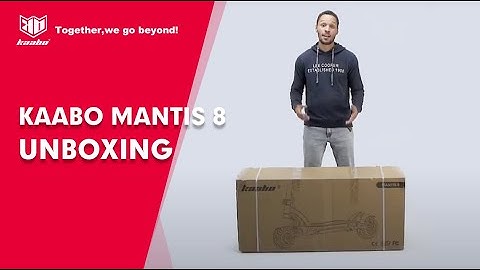Kaabo Mantis 8 Unboxing and Assembly Instructions | Kaabo Official