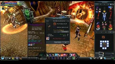 Cabal-TH. Helmet Option Scroll (Highest) – Sword Skill amp.14 / Critical Rate.16