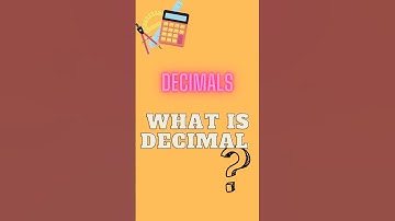 Definition of Decimal with examples.#mathtrick #decimals