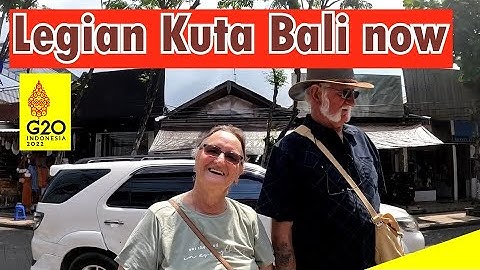 LEGIAN KUTA BALI NOW || Kuta latest Situation