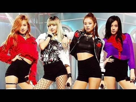 《Debut Stage》 BLACKPINK (블랙핑크) - WHISTLE (휘파람) @인기가요 Inkigayo 20160814