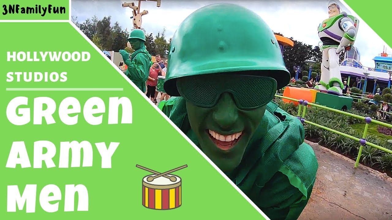 disney hollywood studios address Toy Story Land | Disney Hollywood Studios- Green Army Men drumming