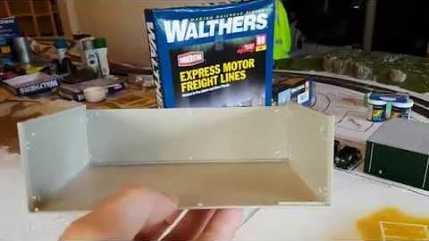 Walthers Express Motor Freight Lines Kit Build Episode 1