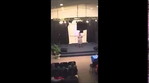 Glenda Williams at Bishop Benny's Gospel Talent Sh...