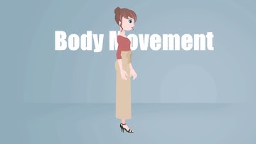 Body movement front, left and right side in cartoon animator 4