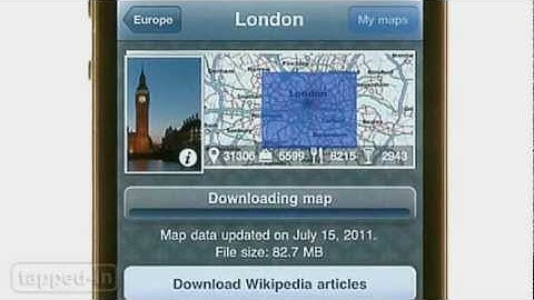 Tapped-In iPhone: OffMaps 2 for Your Next Vacation