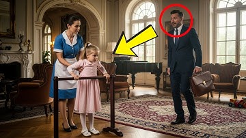 De dochter van de miljonair had nog nooit gewandeld - totdat hij de oppas betrapte op iets ongelooflijks